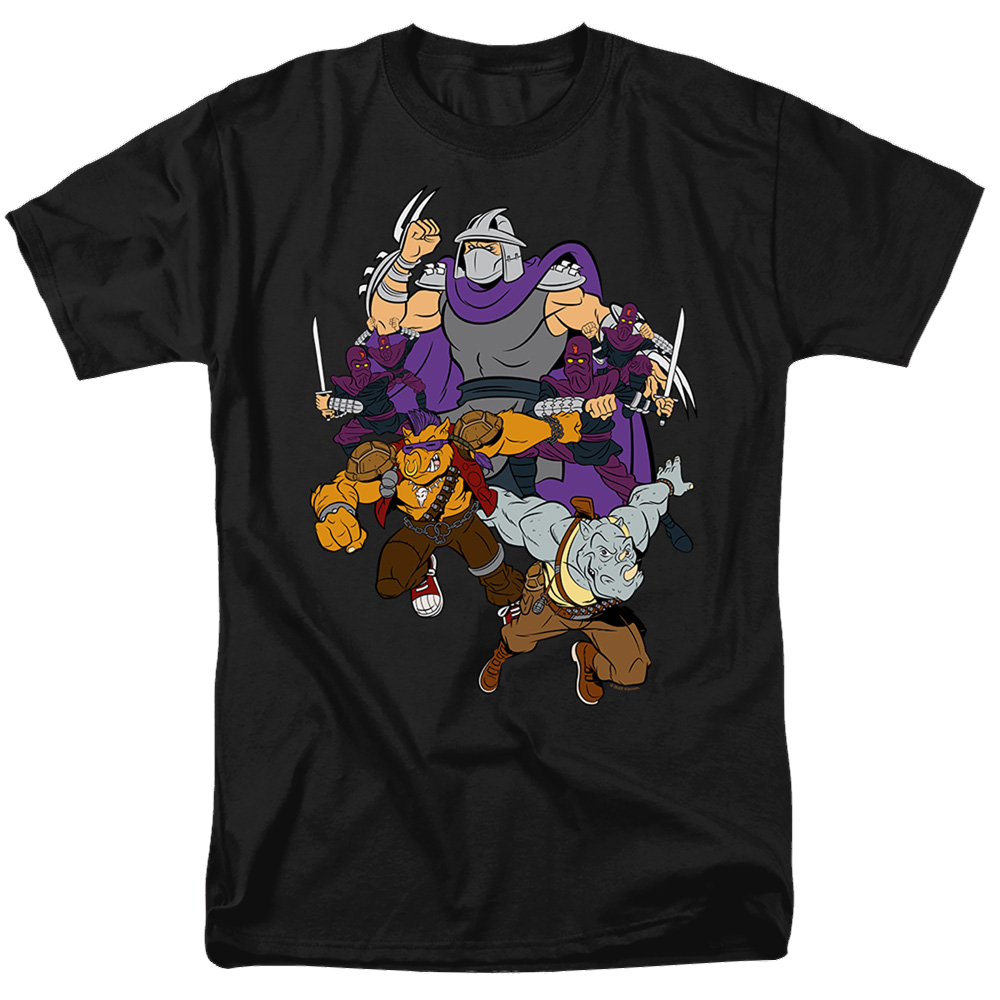 Teenage Mutant Ninja Turtles Shredder And Foot Clan - Men's Regular Fit T-Shirt Men's Regular Fit T-Shirt Teenage Mutant Ninja Turtles   
