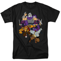 Teenage Mutant Ninja Turtles Shredder And Foot Clan - Men's Regular Fit T-Shirt Men's Regular Fit T-Shirt Teenage Mutant Ninja Turtles   