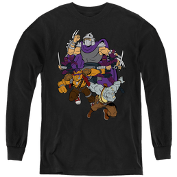 Teenage Mutant Ninja Turtles Shredder And Foot Clan - Youth Long Sleeve T-Shirt Youth Long Sleeve T-Shirt Teenage Mutant Ninja Turtles   