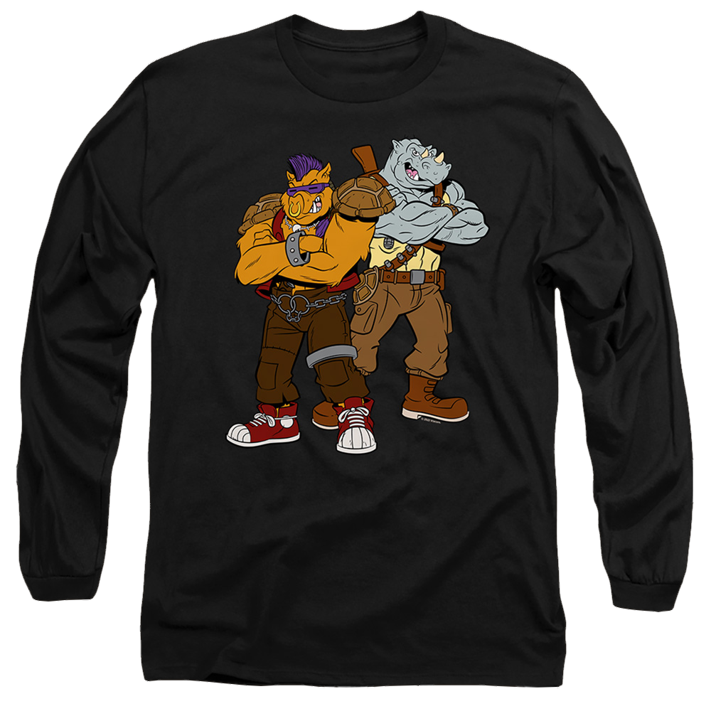 Teenage Mutant Ninja Turtles Bebop And Rocksteady - Men's Long Sleeve T-Shirt Men's Long Sleeve T-Shirt Teenage Mutant Ninja Turtles   