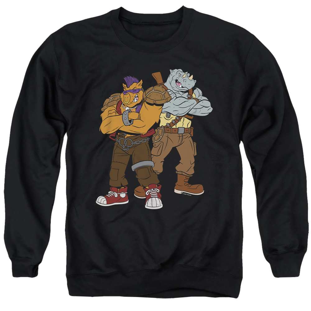 Teenage Mutant Ninja Turtles Bebop And Rocksteady - Men's Crewneck Sweatshirt Men's Crewneck Sweatshirt Teenage Mutant Ninja Turtles   