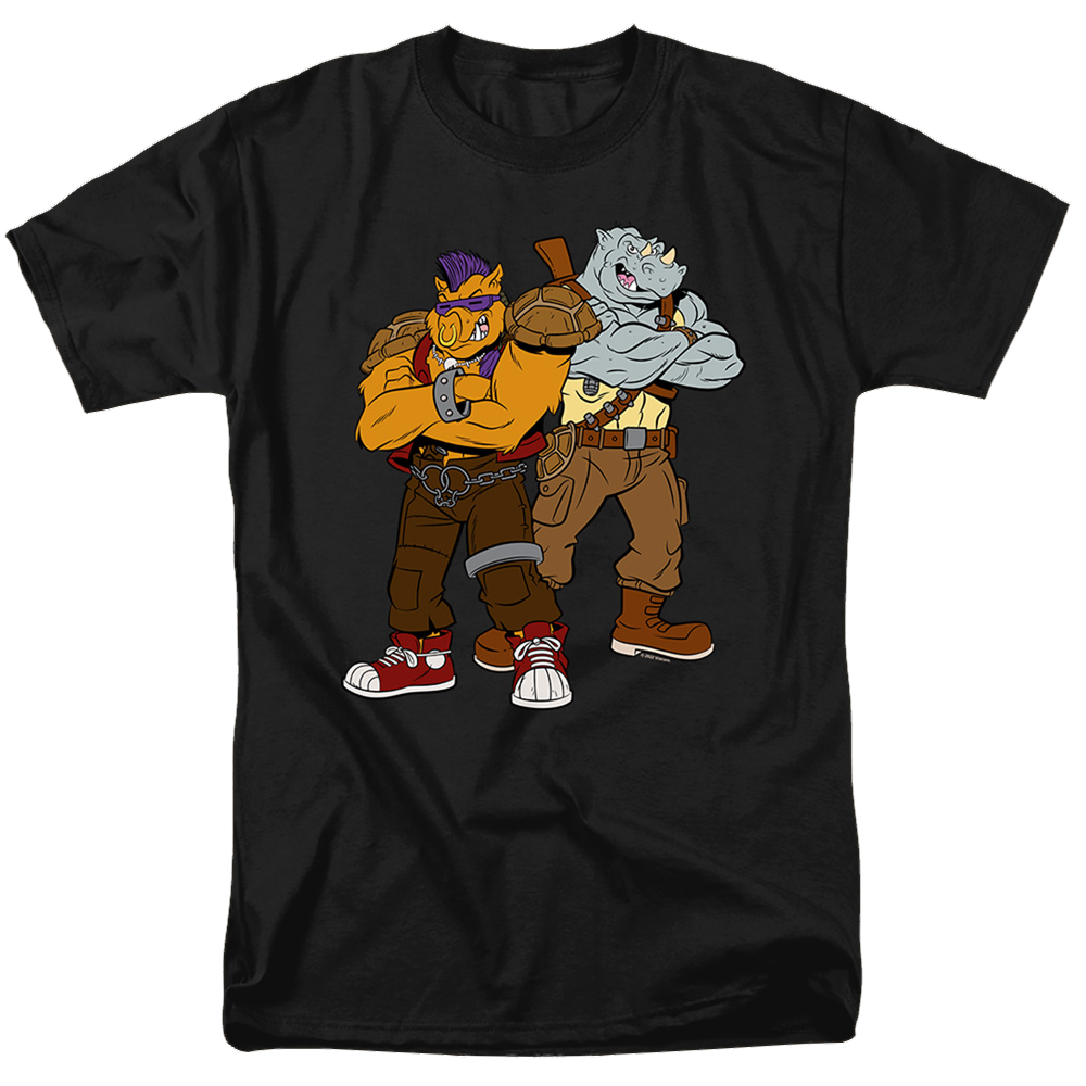Teenage Mutant Ninja Turtles Bebop And Rocksteady - Men's Regular Fit T-Shirt Men's Regular Fit T-Shirt Teenage Mutant Ninja Turtles   