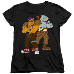Teenage Mutant Ninja Turtles Bebop And Rocksteady - Women's T-Shirt Women's T-Shirt Teenage Mutant Ninja Turtles   