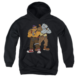 Teenage Mutant Ninja Turtles Bebop And Rocksteady - Youth Hoodie Youth Hoodie (Ages 8-12) Teenage Mutant Ninja Turtles   
