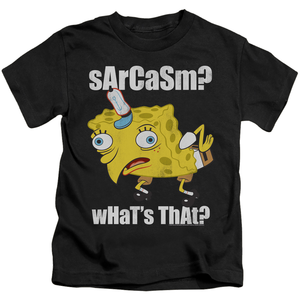SpongeBob SquarePants Sarcasm Meme - Kid's T-Shirt Kid's T-Shirt (Ages 4-7) SpongeBob SquarePants   