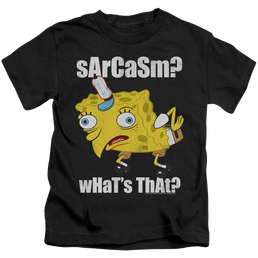 SpongeBob SquarePants Sarcasm Meme - Kid's T-Shirt Kid's T-Shirt (Ages 4-7) SpongeBob SquarePants   