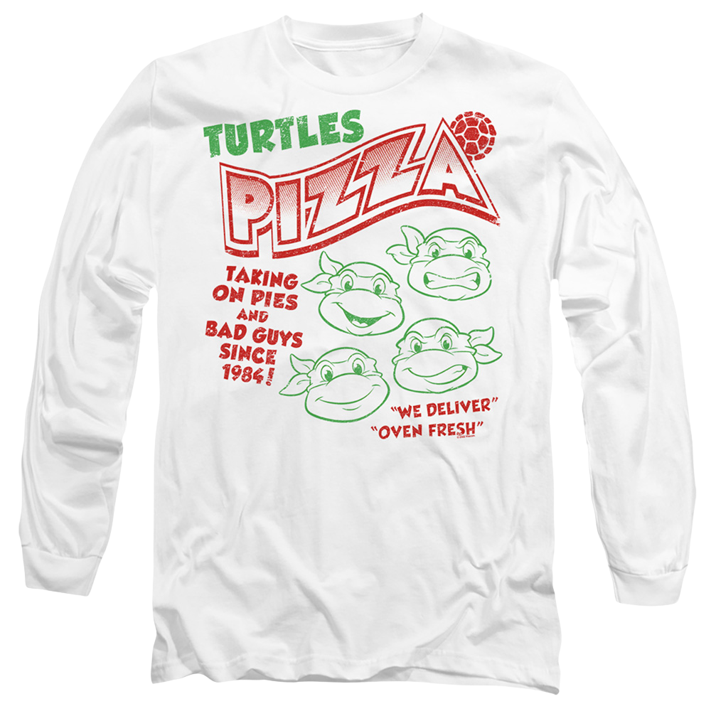 Teenage Mutant Ninja Turtles Turtles Pizza - Men's Long Sleeve T-Shirt Men's Long Sleeve T-Shirt Teenage Mutant Ninja Turtles   