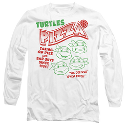 Teenage Mutant Ninja Turtles Turtles Pizza - Men's Long Sleeve T-Shirt Men's Long Sleeve T-Shirt Teenage Mutant Ninja Turtles   