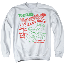 Teenage Mutant Ninja Turtles Turtles Pizza - Men's Crewneck Sweatshirt Men's Crewneck Sweatshirt Teenage Mutant Ninja Turtles   