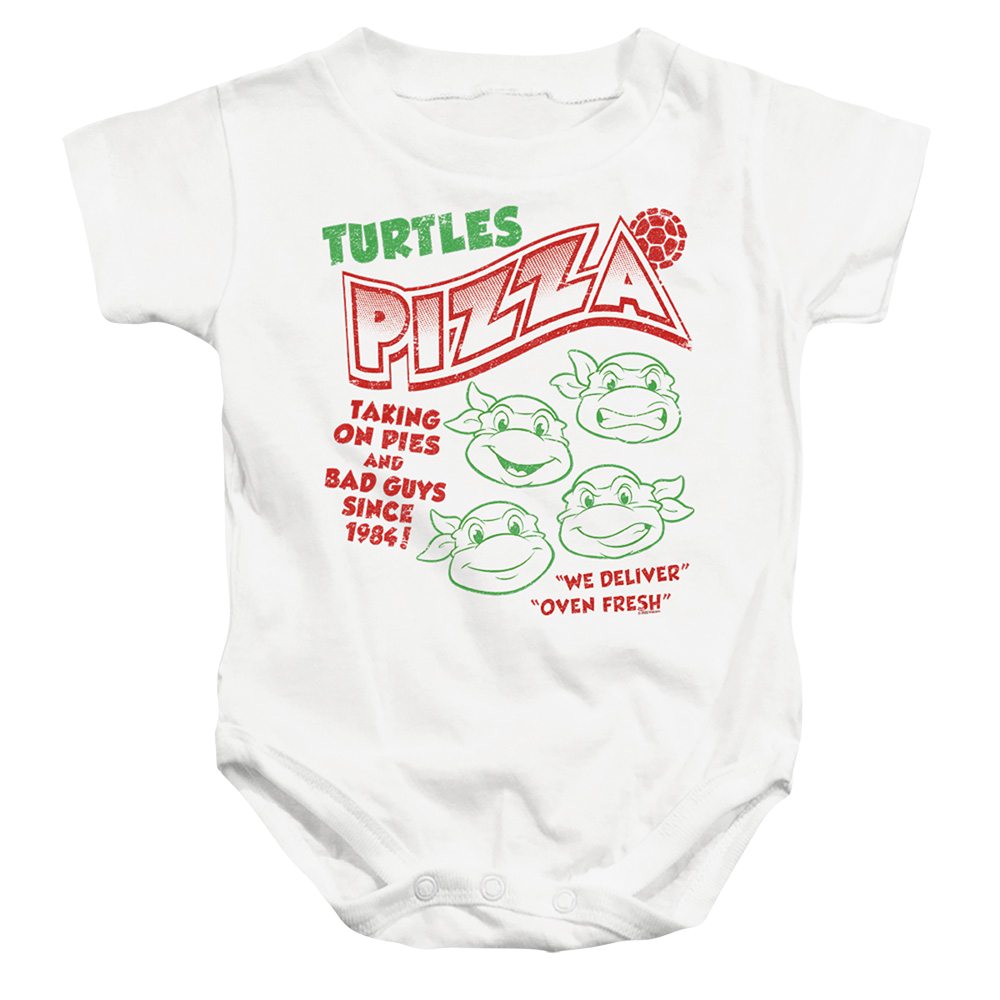 Teenage Mutant Ninja Turtles Turtles Pizza - Baby Bodysuit Baby Bodysuit Teenage Mutant Ninja Turtles   