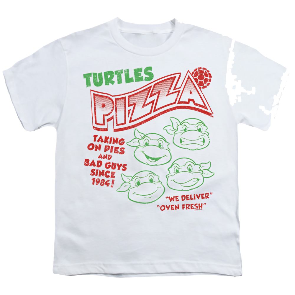 Teenage Mutant Ninja Turtles Turtles Pizza - Youth T-Shirt Youth T-Shirt (Ages 8-12) Teenage Mutant Ninja Turtles   