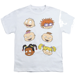 Rugrats Character Heads - Youth T-Shirt Youth T-Shirt (Ages 8-12) Rugrats   