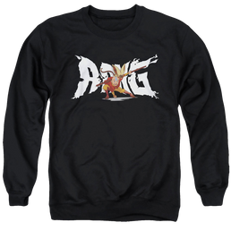 Avatar The Last Airbender Aang And Momo - Men's Crewneck Sweatshirt Men's Crewneck Sweatshirt Avatar The Last Airbender   