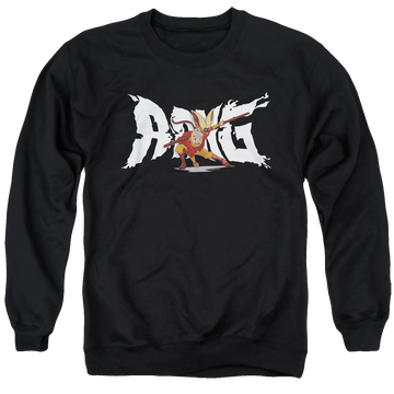 Avatar The Last Airbender Aang And Momo - Men's Crewneck Sweatshirt Men's Crewneck Sweatshirt Avatar The Last Airbender   