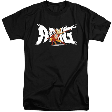 Avatar The Last Airbender Aang And Momo - Men's Tall Fit T-Shirt Men's Tall Fit T-Shirt Avatar The Last Airbender   