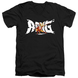 Avatar The Last Airbender Aang And Momo - Men's V-Neck T-Shirt Men's V-Neck T-Shirt Avatar The Last Airbender   