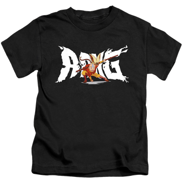 Avatar The Last Airbender Aang And Momo - Kid's T-Shirt Kid's T-Shirt (Ages 4-7) Avatar The Last Airbender   