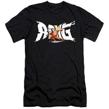 Avatar The Last Airbender Aang And Momo - Men's Premium Slim Fit T-Shirt Men's Premium Slim Fit T-Shirt Avatar The Last Airbender   