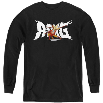 Avatar The Last Airbender Aang And Momo - Youth Long Sleeve T-Shirt Youth Long Sleeve T-Shirt Avatar The Last Airbender   