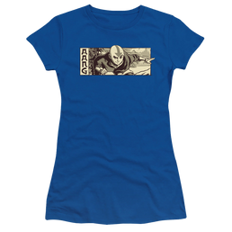 Avatar The Last Airbender Illustrated Aang - Juniors T-Shirt Juniors T-Shirt Avatar The Last Airbender   