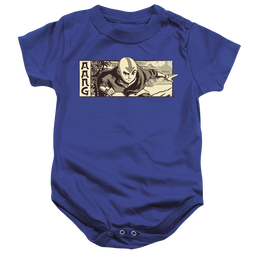 Avatar The Last Airbender Illustrated Aang - Baby Bodysuit Baby Bodysuit Avatar The Last Airbender   