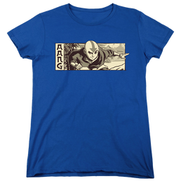 Avatar The Last Airbender Illustrated Aang - Women's T-Shirt Women's T-Shirt Avatar The Last Airbender   