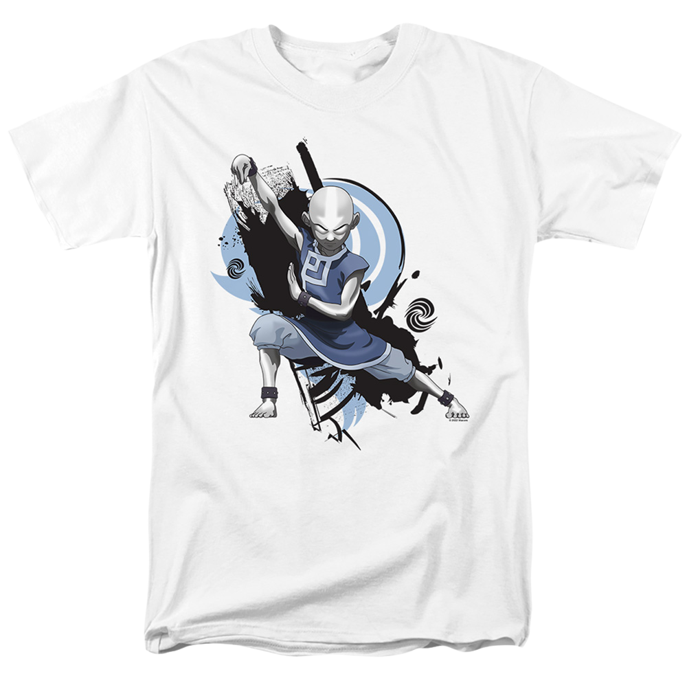 Avatar The Last Airbender Energybending Aang - Men's Regular Fit T-Shirt Men's Regular Fit T-Shirt Avatar The Last Airbender   