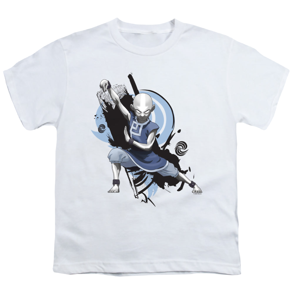 Avatar The Last Airbender Energybending Aang - Youth T-Shirt Youth T-Shirt (Ages 8-12) Avatar The Last Airbender   