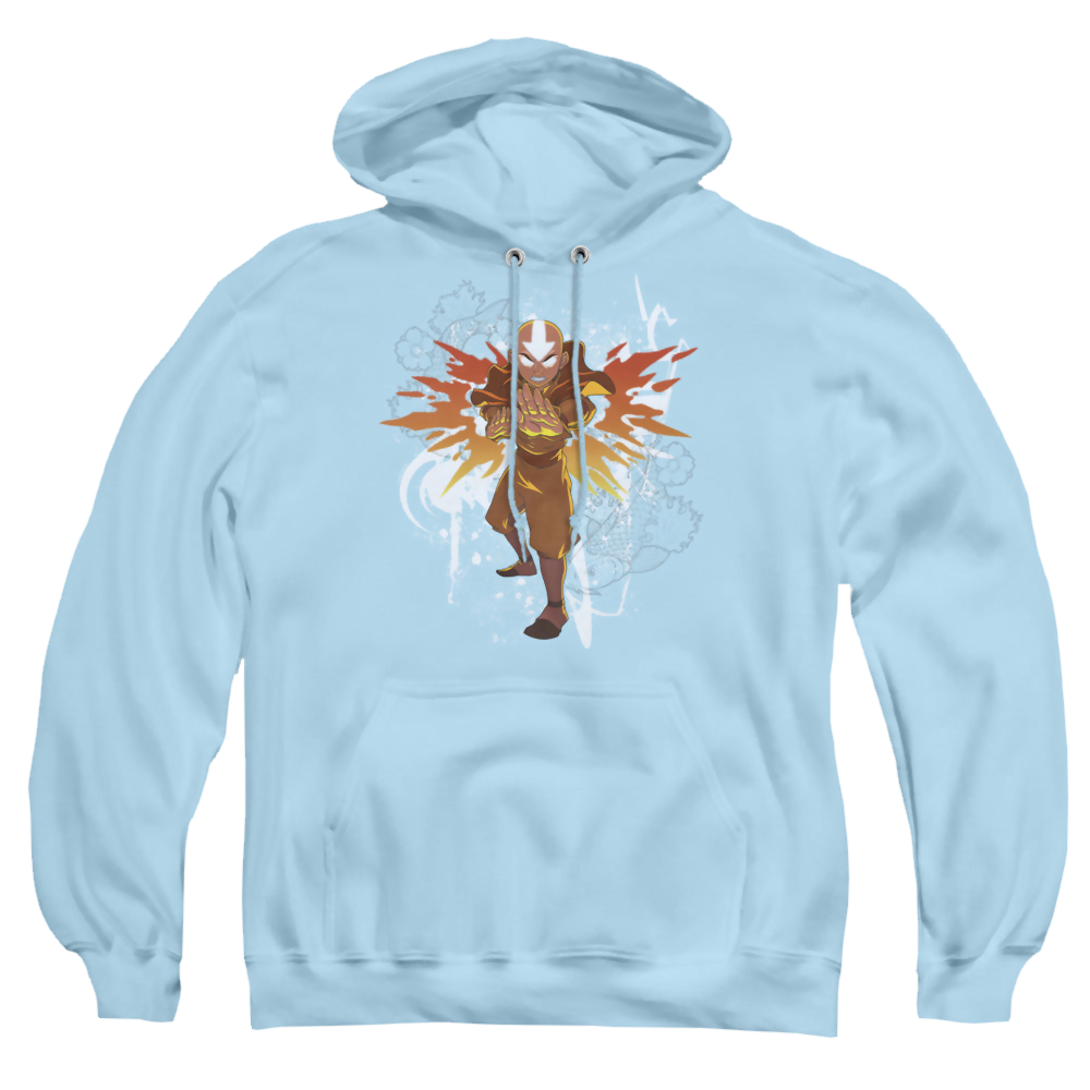 Avatar The Last Airbender Flower And Fish Aang - Pullover Hoodie Pullover Hoodie Avatar The Last Airbender   