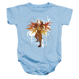 Avatar The Last Airbender Flower And Fish Aang - Baby Bodysuit Baby Bodysuit Avatar The Last Airbender   