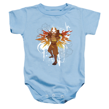 Avatar The Last Airbender Flower And Fish Aang - Baby Bodysuit Baby Bodysuit Avatar The Last Airbender   