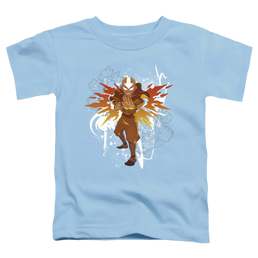 Avatar The Last Airbender Flower And Fish Aang - Toddler T-Shirt Toddler T-Shirt Avatar The Last Airbender   
