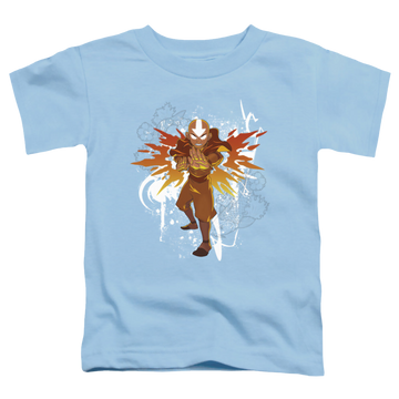 Avatar The Last Airbender Flower And Fish Aang - Toddler T-Shirt Toddler T-Shirt Avatar The Last Airbender   