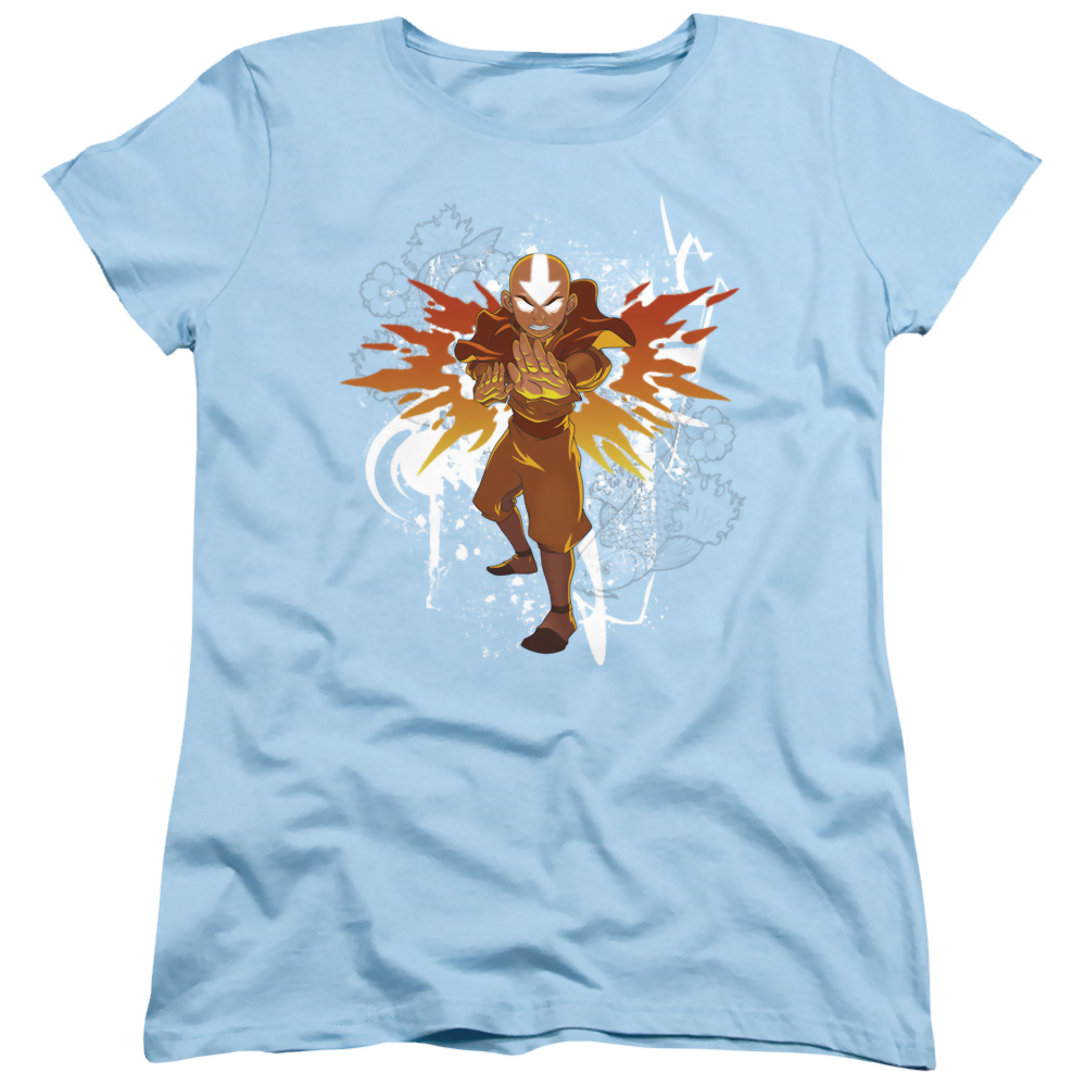 Avatar The Last Airbender Flower And Fish Aang - Women's T-Shirt Women's T-Shirt Avatar The Last Airbender   