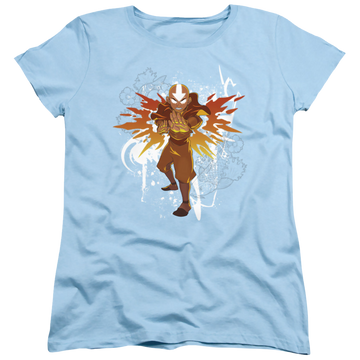 Avatar The Last Airbender Flower And Fish Aang - Women's T-Shirt Women's T-Shirt Avatar The Last Airbender   