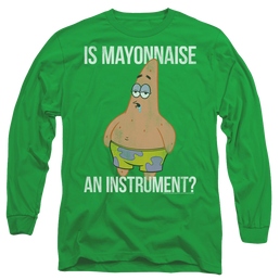 SpongeBob SquarePants Mayonnaise Instrument - Men's Long Sleeve T-Shirt Men's Long Sleeve T-Shirt SpongeBob SquarePants   