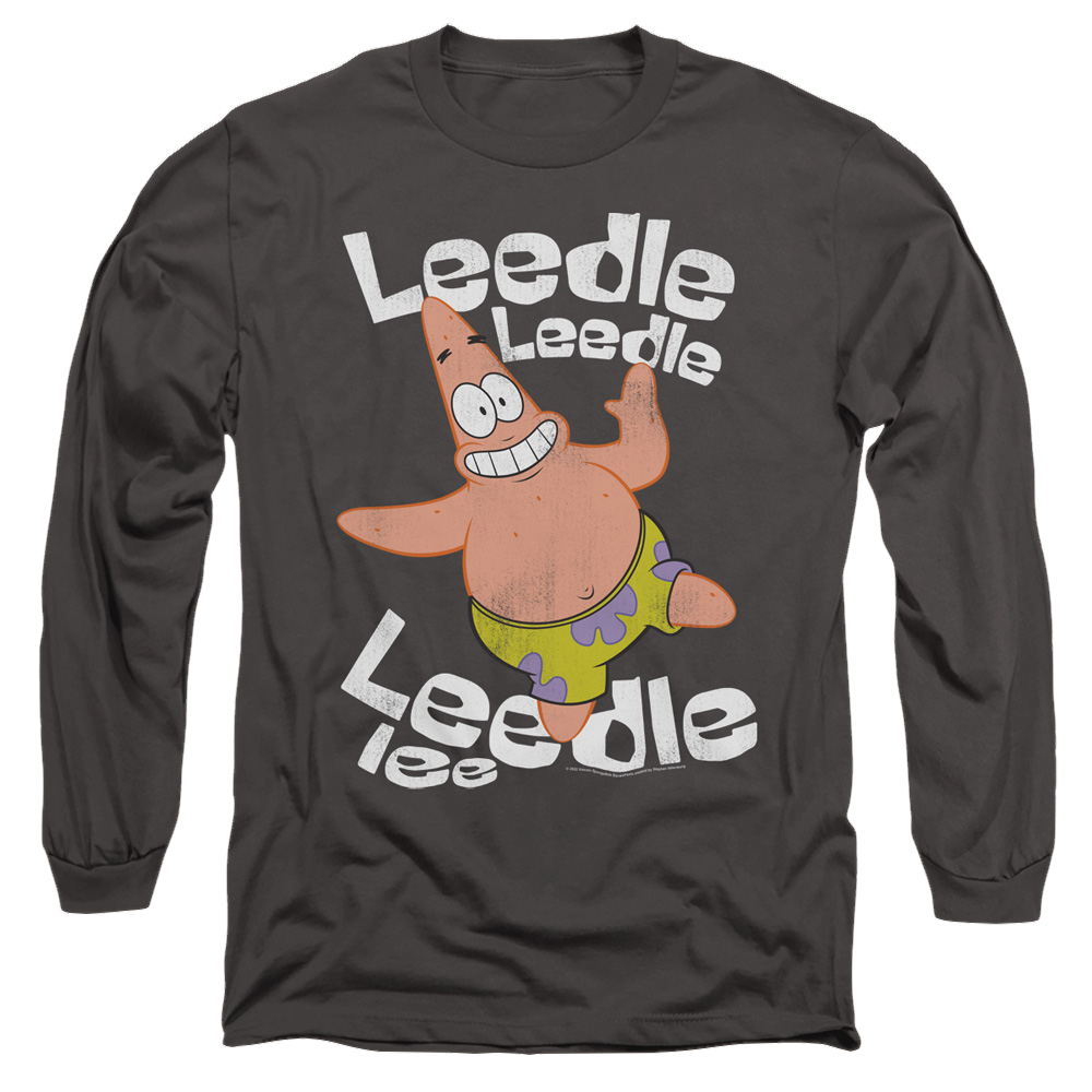 SpongeBob SquarePants Singing Patrick - Men's Long Sleeve T-Shirt Men's Long Sleeve T-Shirt SpongeBob SquarePants   