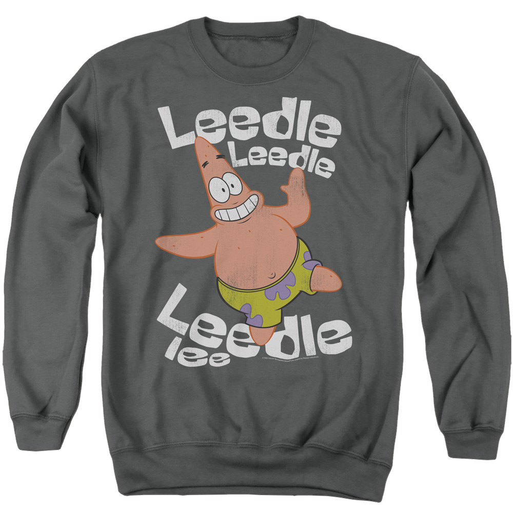SpongeBob SquarePants Singing Patrick - Men's Crewneck Sweatshirt Men's Crewneck Sweatshirt SpongeBob SquarePants   