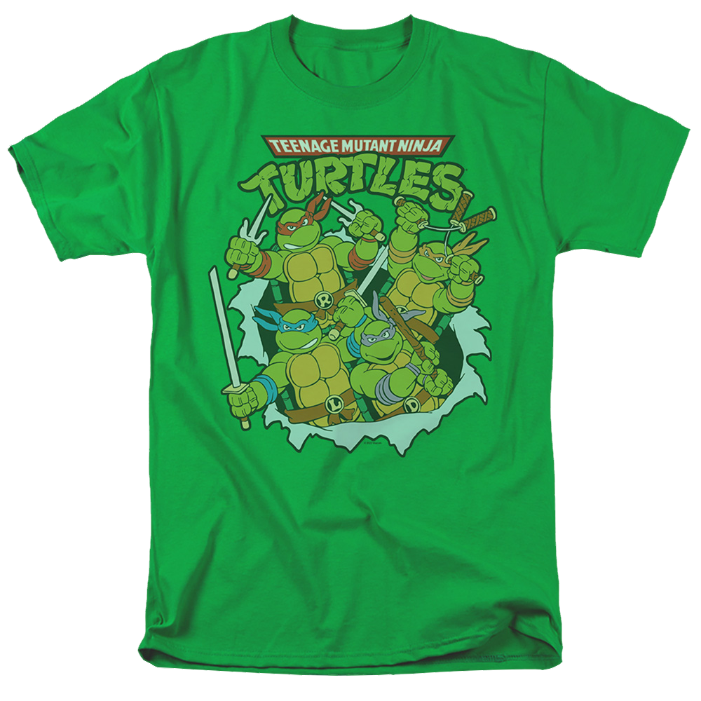 Teenage Mutant Ninja Turtles Retro Group - Men's Regular Fit T-Shirt Men's Regular Fit T-Shirt Teenage Mutant Ninja Turtles   