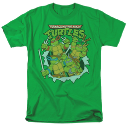 Teenage Mutant Ninja Turtles Retro Group - Men's Regular Fit T-Shirt Men's Regular Fit T-Shirt Teenage Mutant Ninja Turtles   