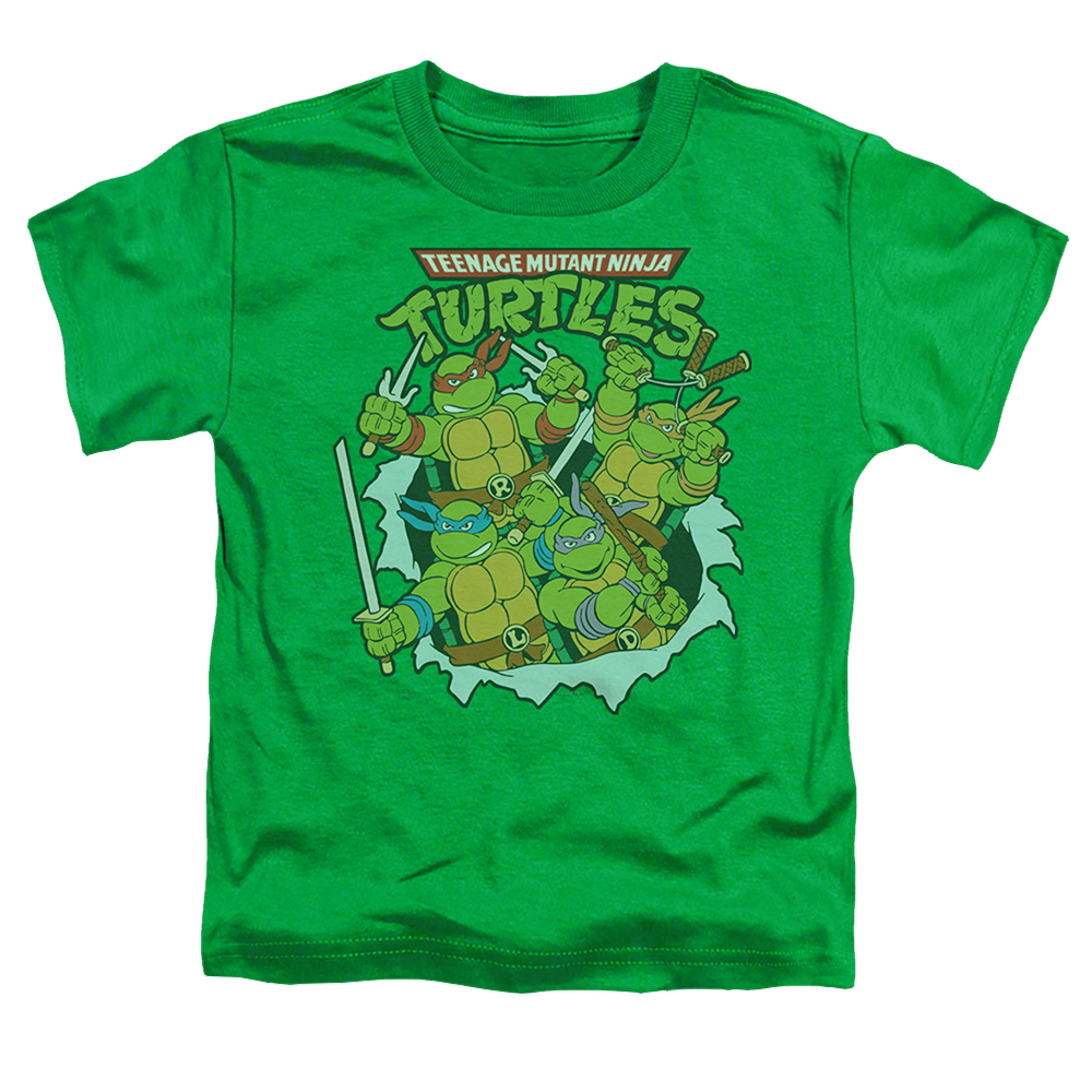 Teenage Mutant Ninja Turtles Retro Group - Toddler T-Shirt Toddler T-Shirt Teenage Mutant Ninja Turtles   