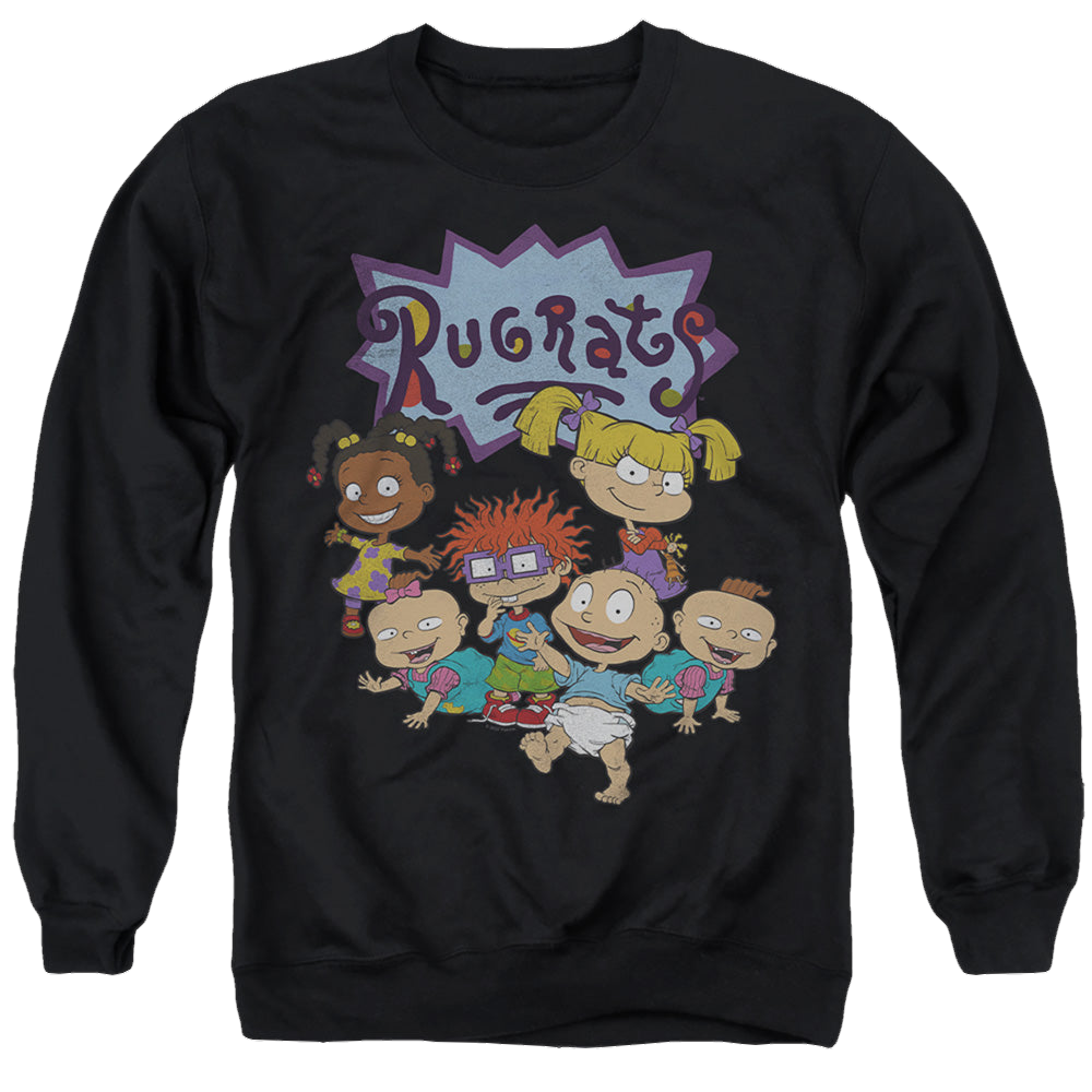 Rugrats Rugrats Group - Men's Crewneck Sweatshirt Men's Crewneck Sweatshirt Rugrats   