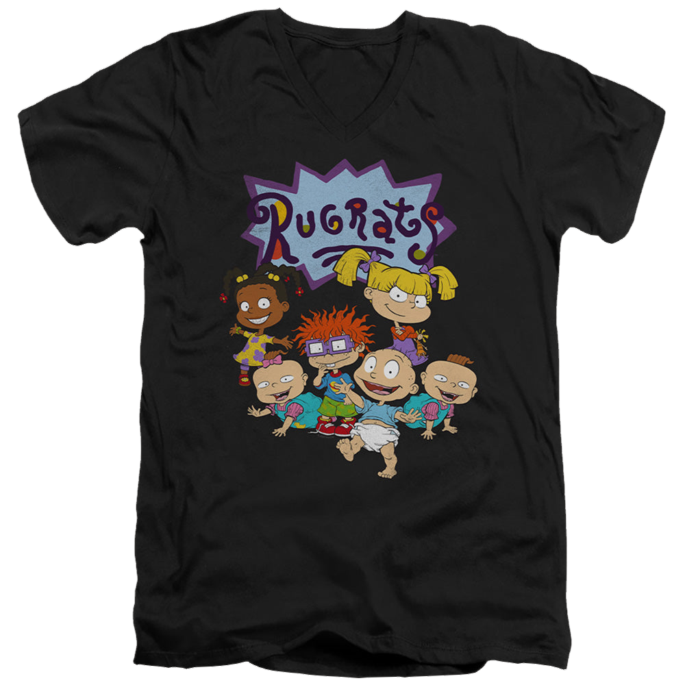 Rugrats Rugrats Group - Men's V-Neck T-Shirt Men's V-Neck T-Shirt Rugrats   