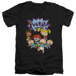 Rugrats Rugrats Group - Men's V-Neck T-Shirt Men's V-Neck T-Shirt Rugrats   