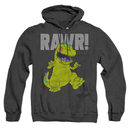 Rugrats Reptar - Heather Pullover Hoodie Heather Pullover Hoodie Rugrats   