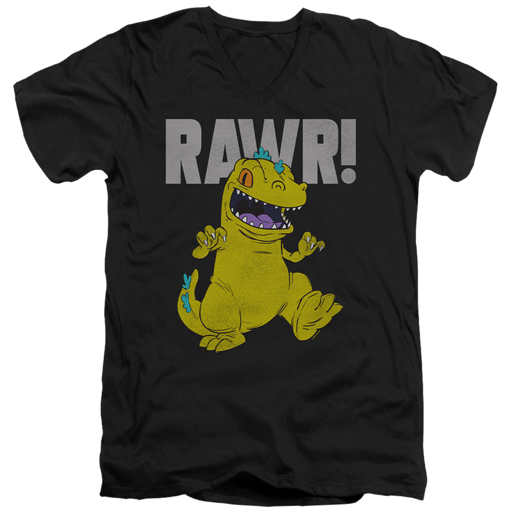 Rugrats Reptar - Men's V-Neck T-Shirt Men's V-Neck T-Shirt Rugrats   