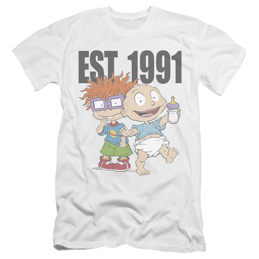 Rugrats Est 1991 - Men's Premium Slim Fit T-Shirt Men's Premium Slim Fit T-Shirt Rugrats   