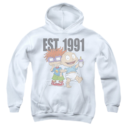 Rugrats Est 1991 - Youth Hoodie Youth Hoodie (Ages 8-12) Rugrats   