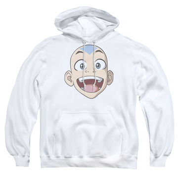 Avatar The Last Airbender Big Aang Face - Pullover Hoodie Pullover Hoodie Avatar The Last Airbender   