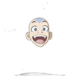 Avatar The Last Airbender Big Aang Face - Kid's T-Shirt Kid's T-Shirt (Ages 4-7) Avatar The Last Airbender   